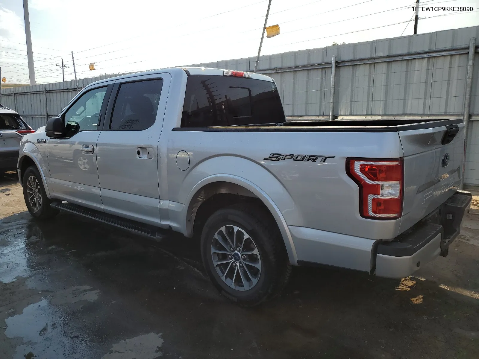 2019 Ford F150 Supercrew VIN: 1FTEW1CP9KKE38090 Lot: 65080964