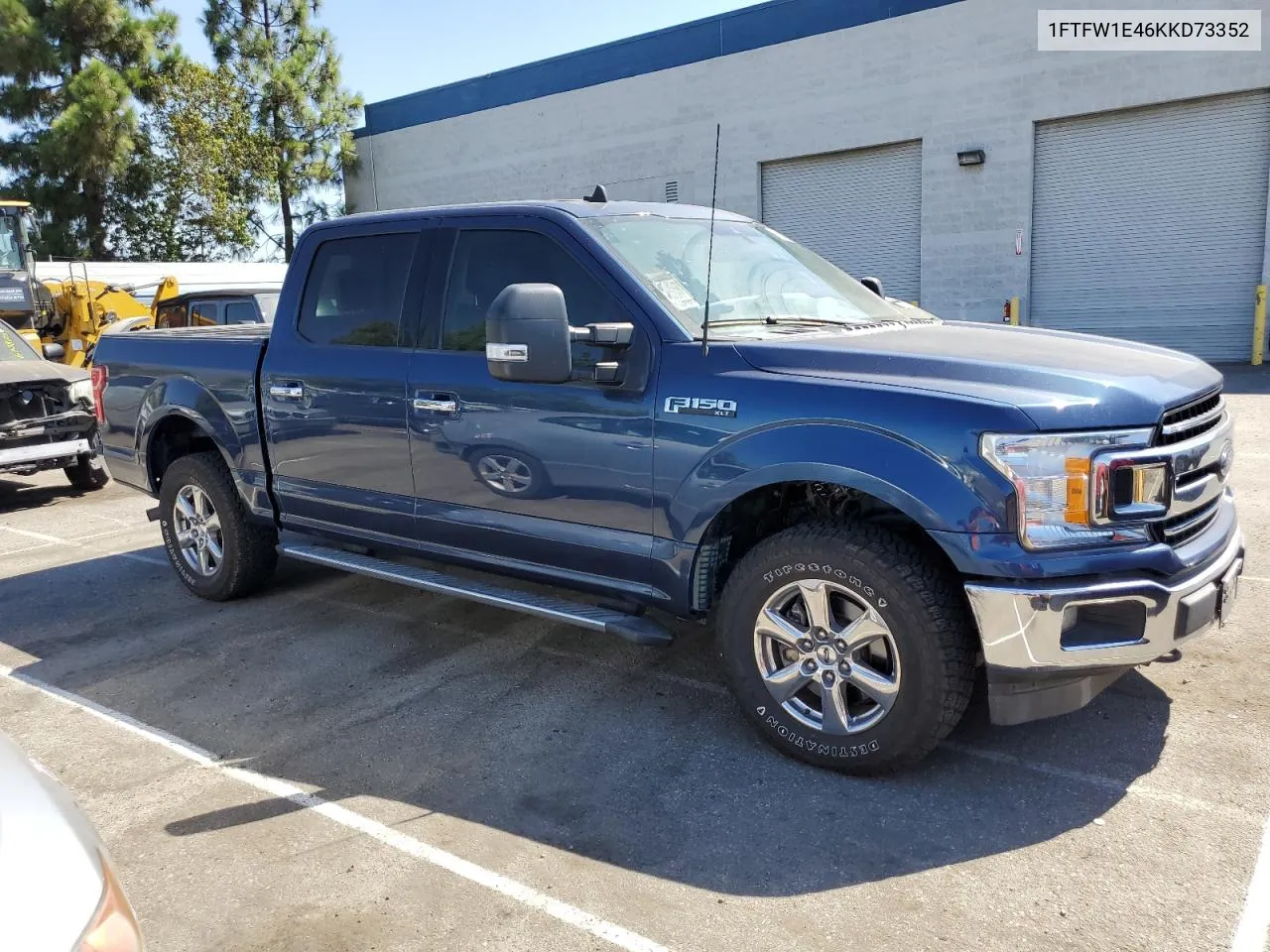 2019 Ford F150 Supercrew VIN: 1FTFW1E46KKD73352 Lot: 65471374