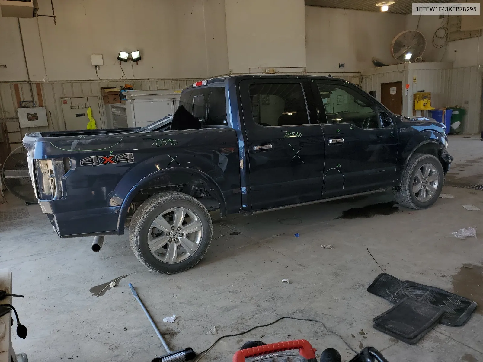 1FTEW1E43KFB78295 2019 Ford F150 Supercrew