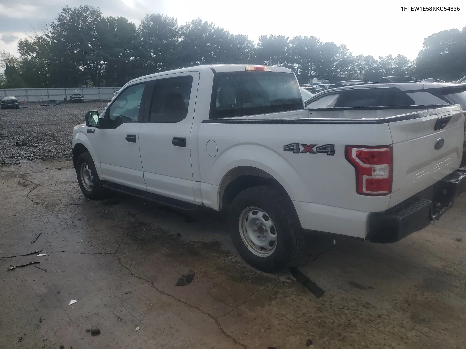 2019 Ford F150 Supercrew VIN: 1FTEW1E58KKC54836 Lot: 66064254