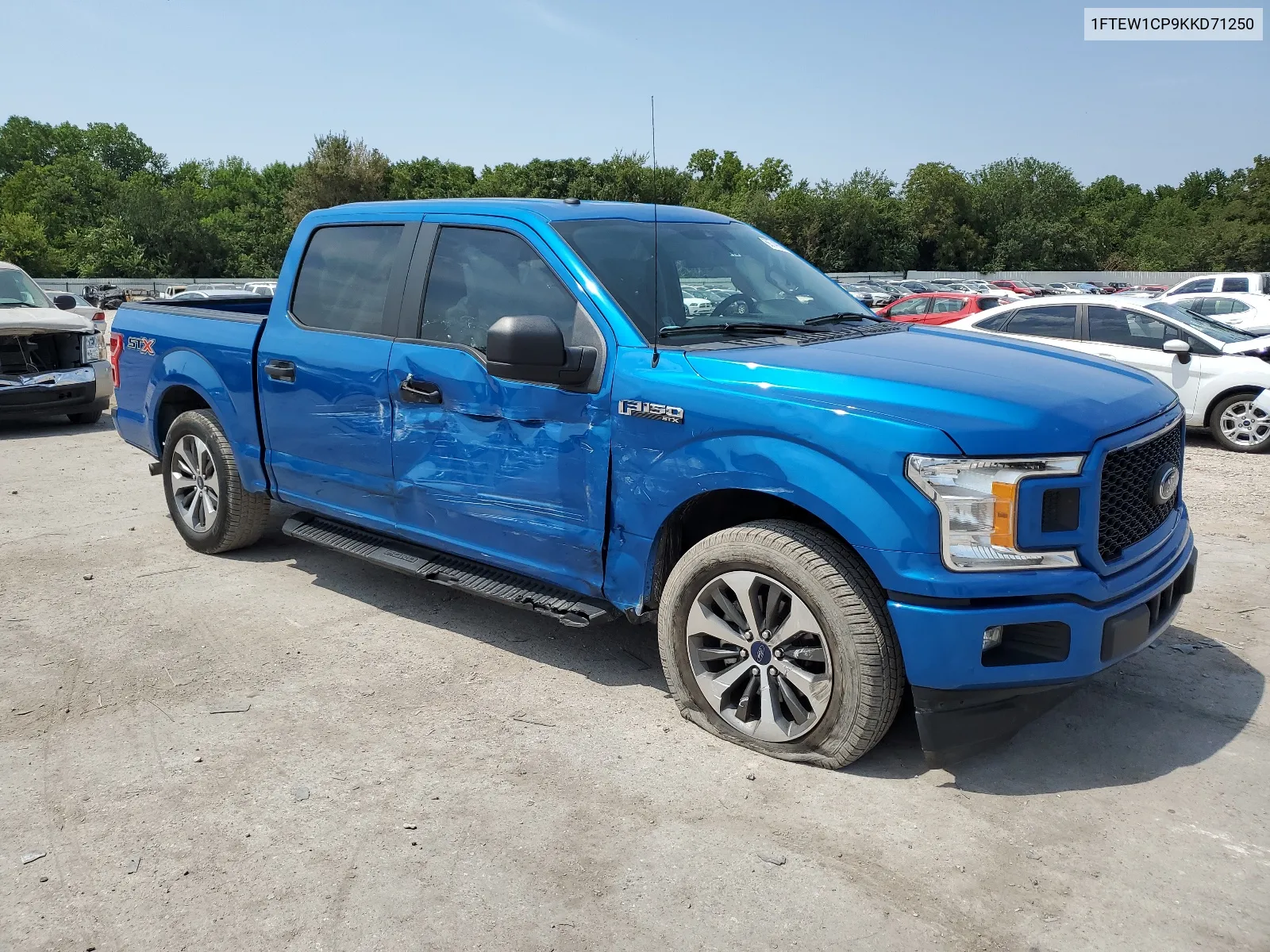 1FTEW1CP9KKD71250 2019 Ford F150 Supercrew