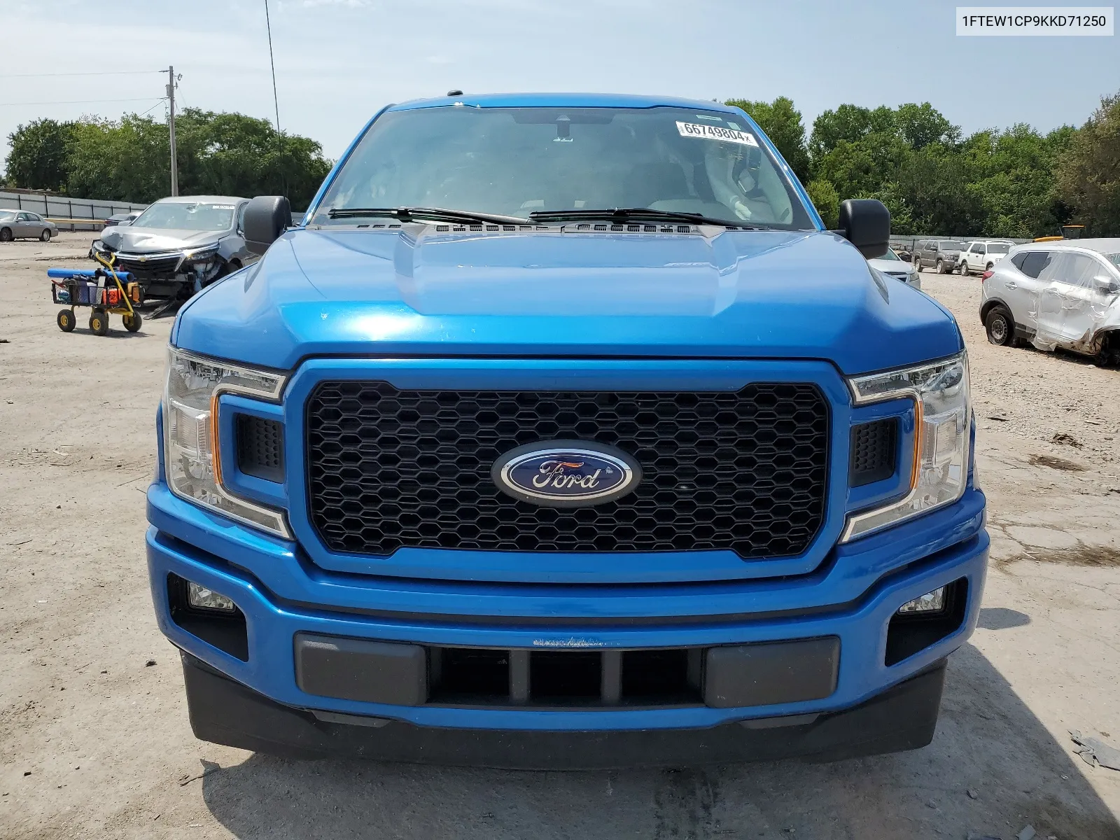 1FTEW1CP9KKD71250 2019 Ford F150 Supercrew