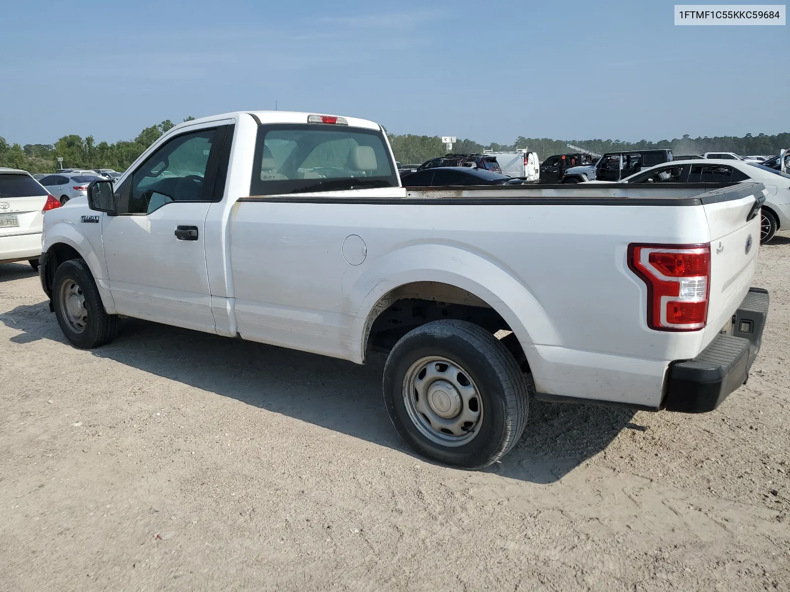 2019 Ford F150 VIN: 1FTMF1C55KKC59684 Lot: 66885664