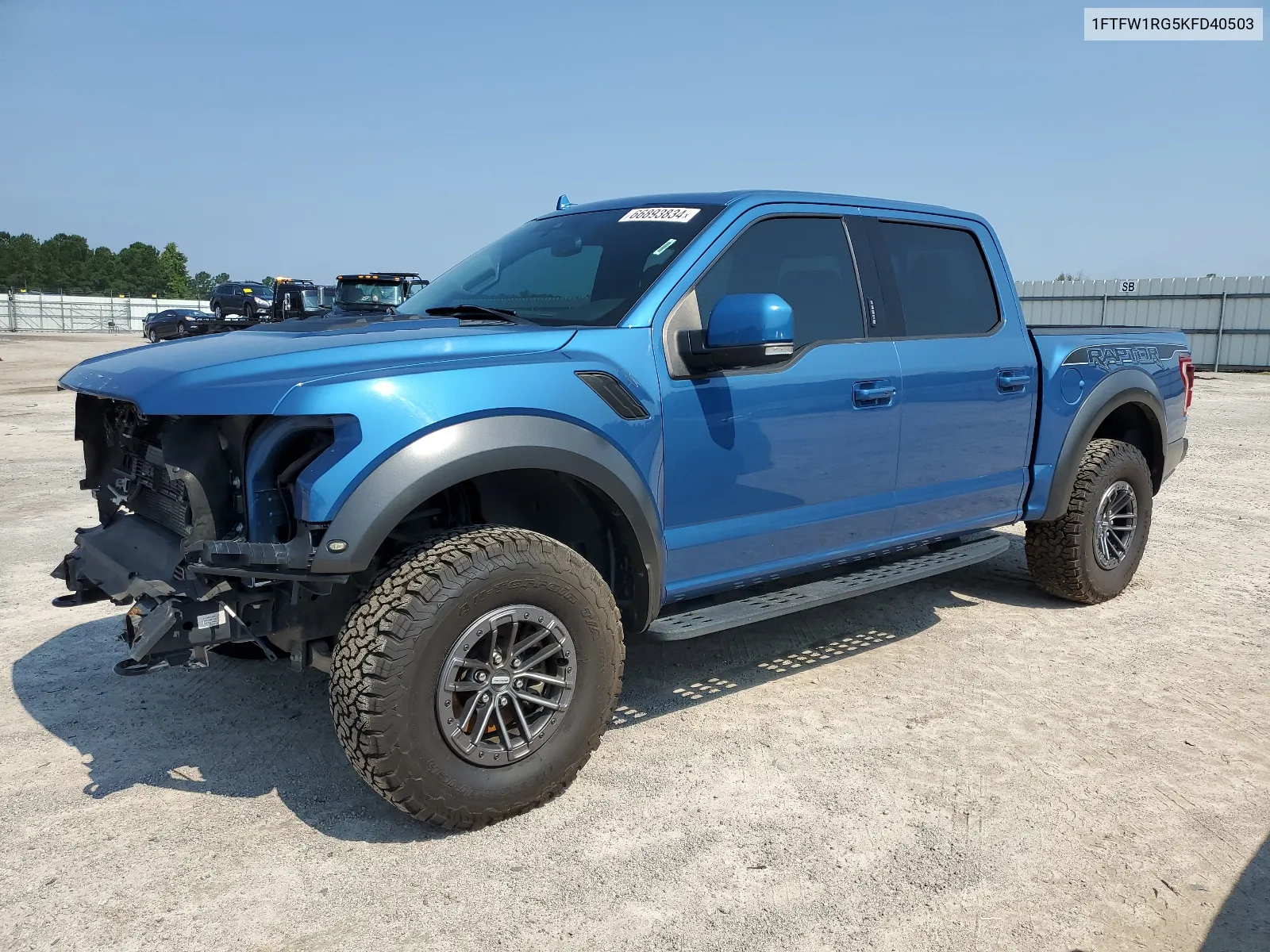 1FTFW1RG5KFD40503 2019 Ford F150 Raptor