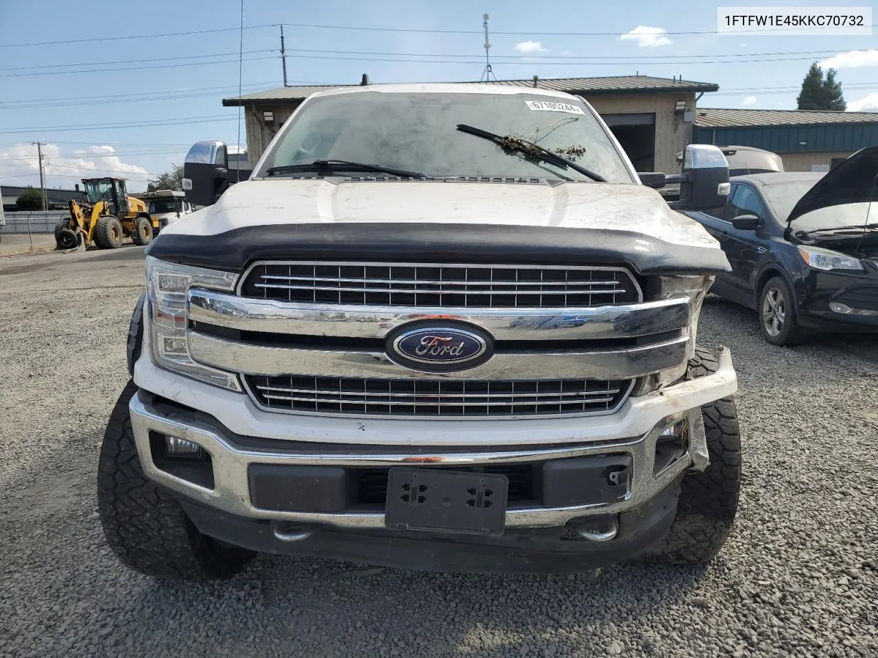 2019 Ford F150 Supercrew VIN: 1FTFW1E45KKC70732 Lot: 67105244