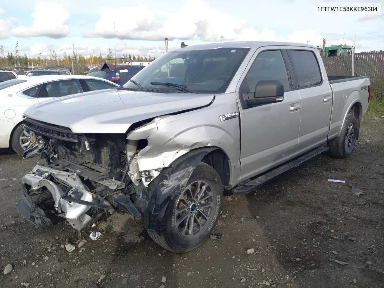 1FTFW1E58KKE96384 2019 Ford F150 Supercrew