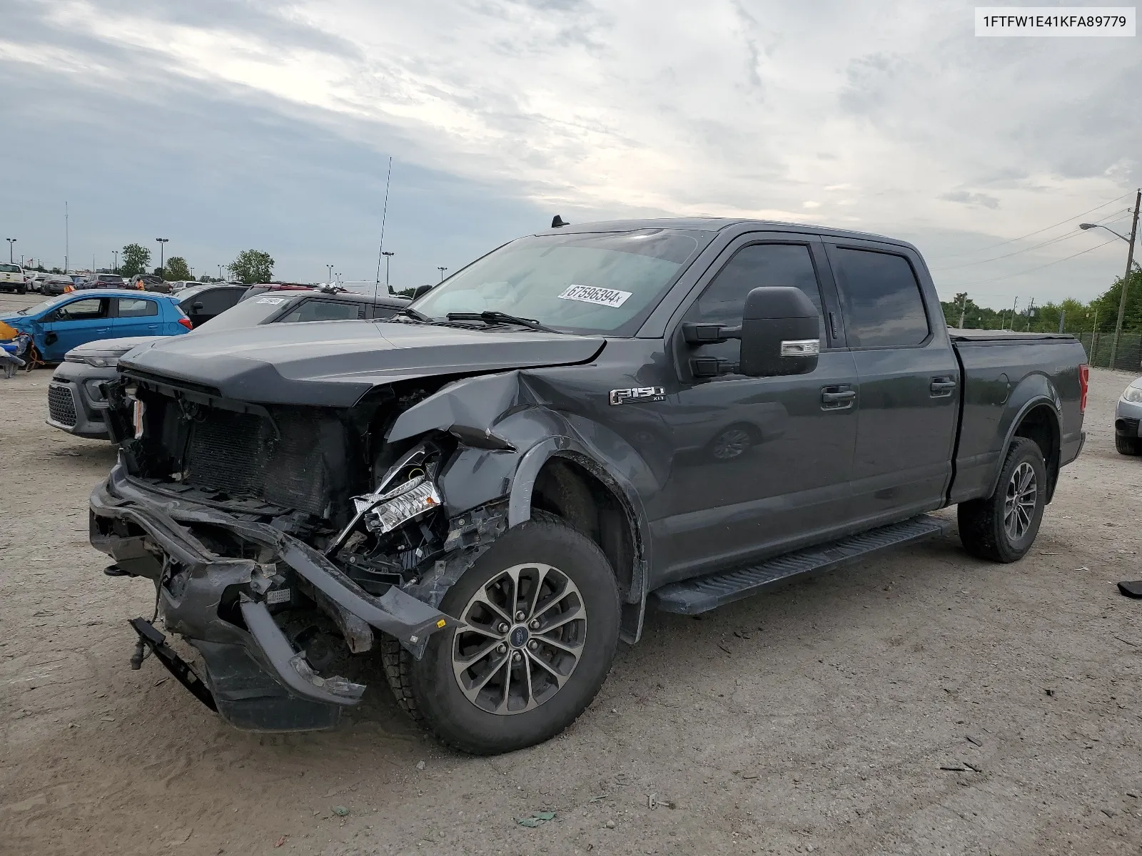 1FTFW1E41KFA89779 2019 Ford F150 Supercrew