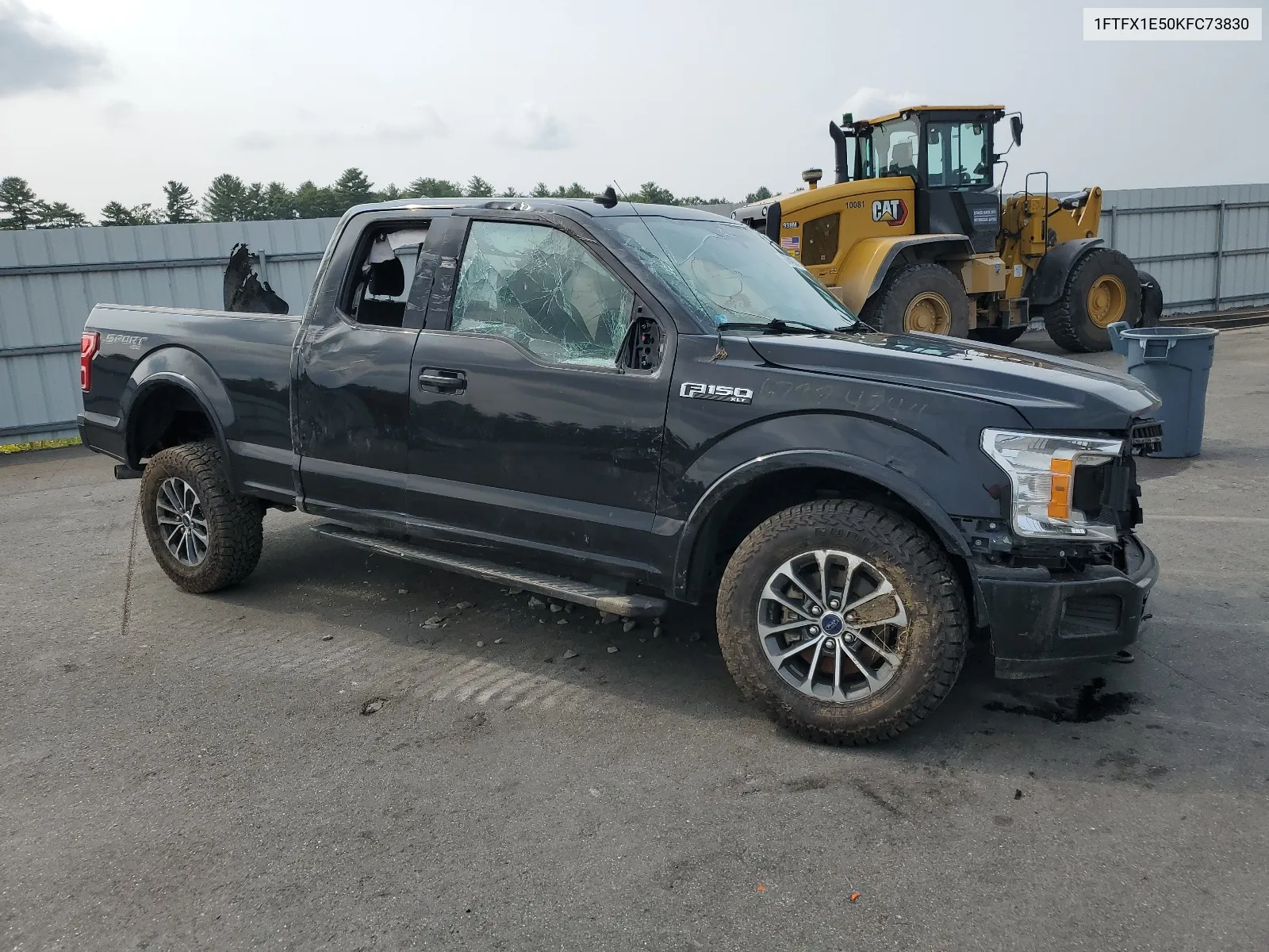 2019 Ford F150 Super Cab VIN: 1FTFX1E50KFC73830 Lot: 67642094