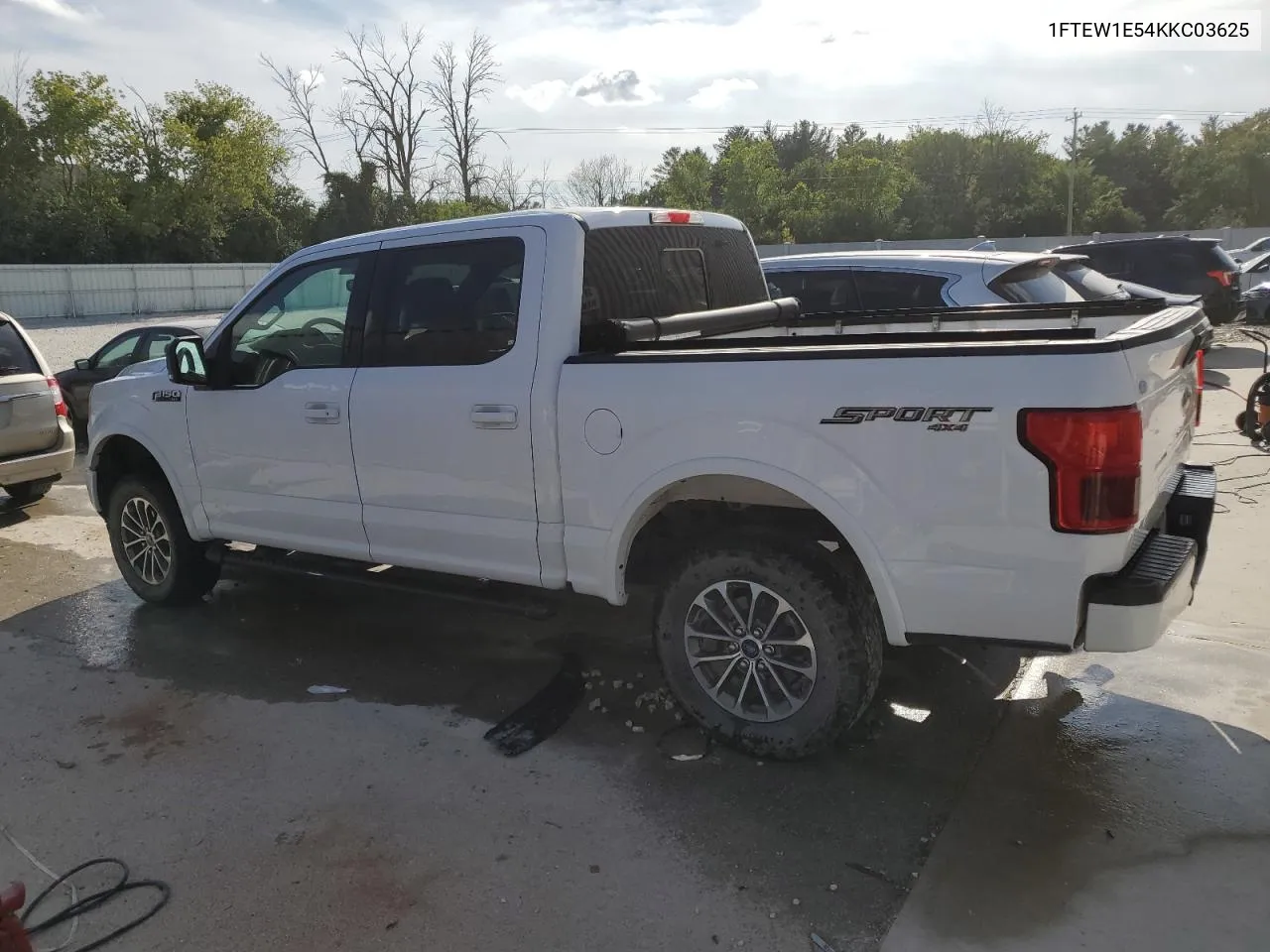 2019 Ford F150 Supercrew VIN: 1FTEW1E54KKC03625 Lot: 67965464