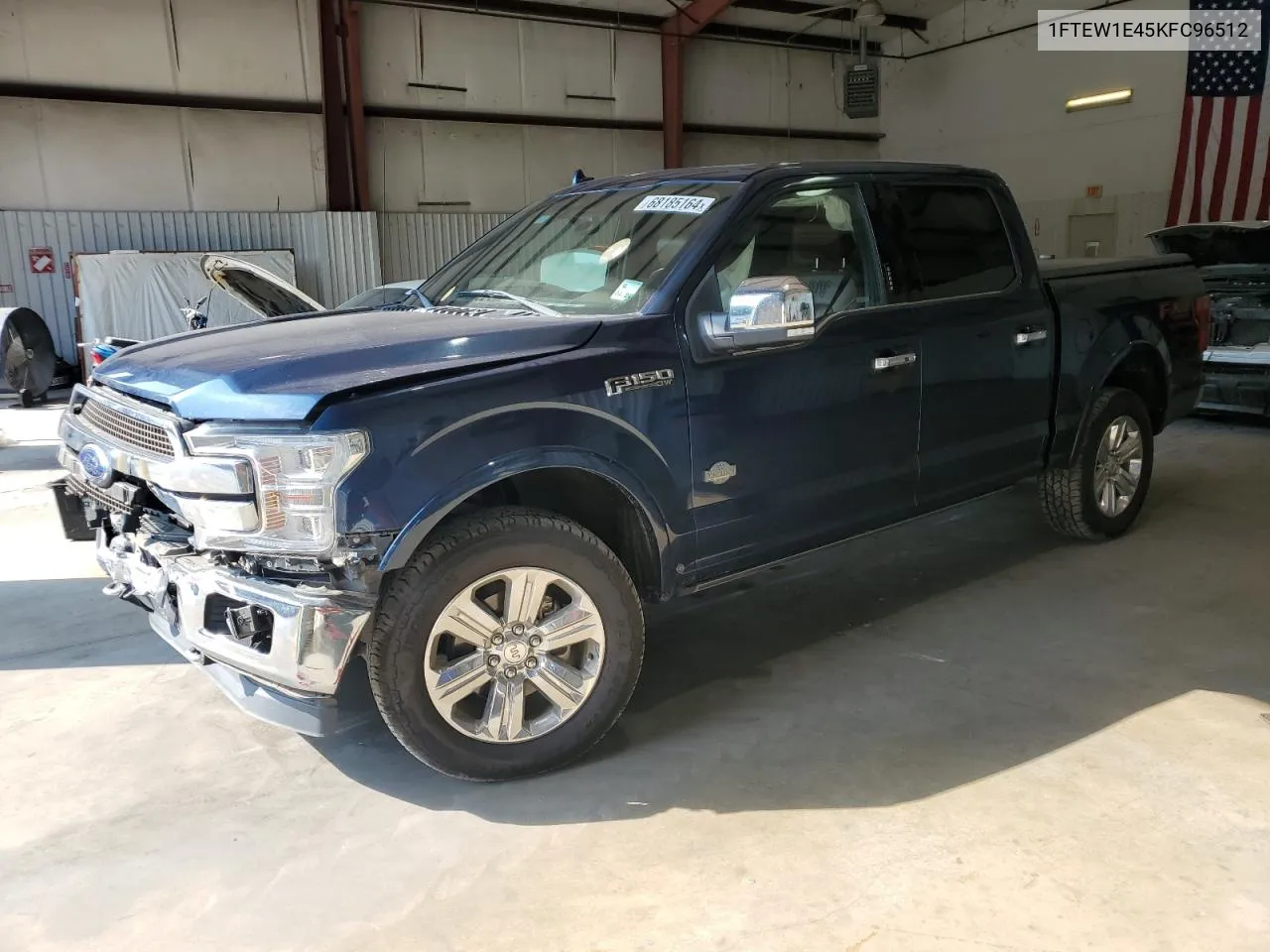 1FTEW1E45KFC96512 2019 Ford F150 Supercrew