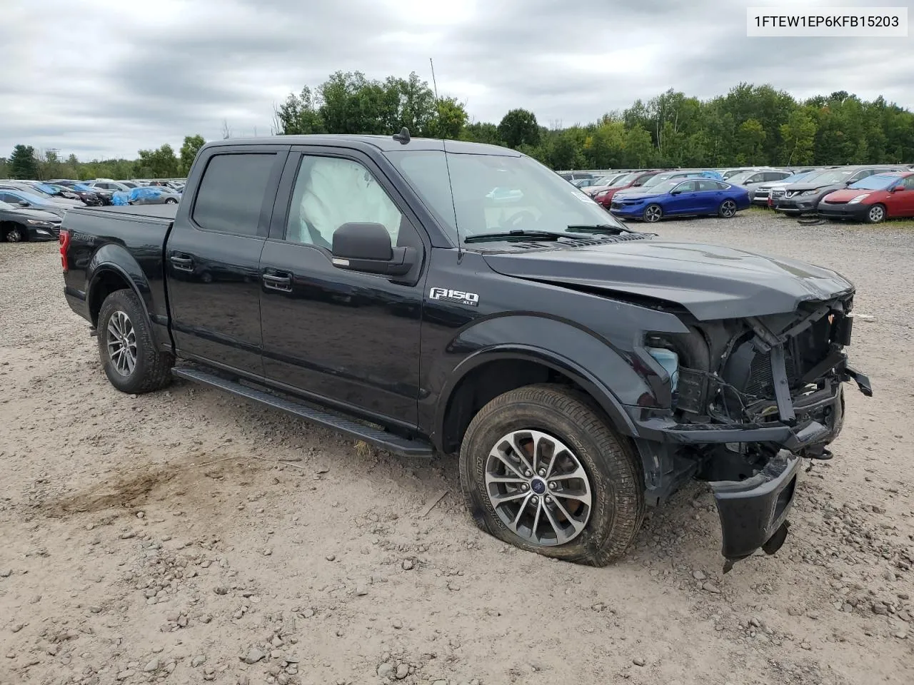 1FTEW1EP6KFB15203 2019 Ford F150 Supercrew