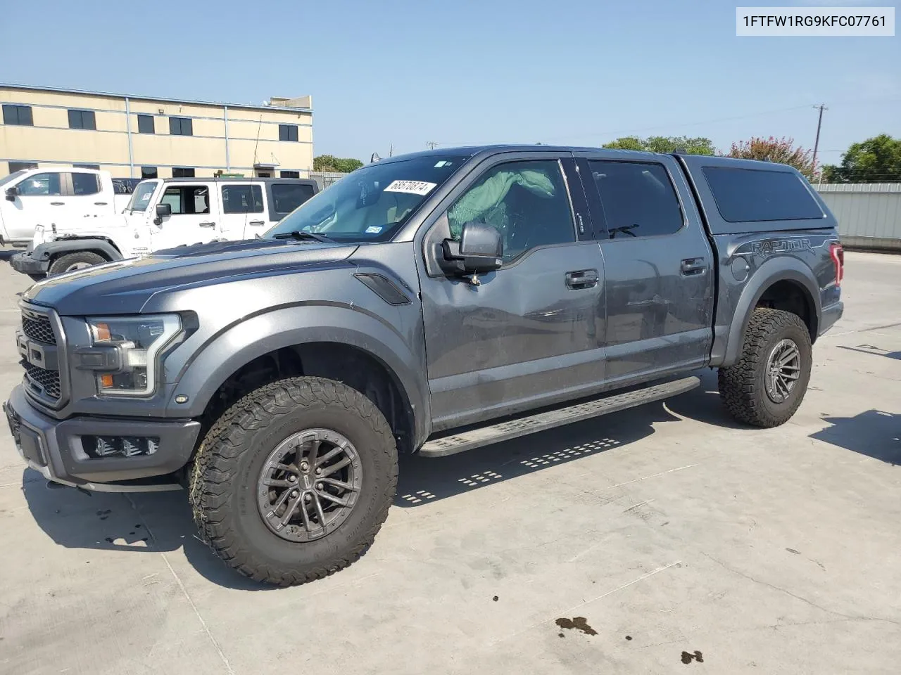 1FTFW1RG9KFC07761 2019 Ford F150 Raptor