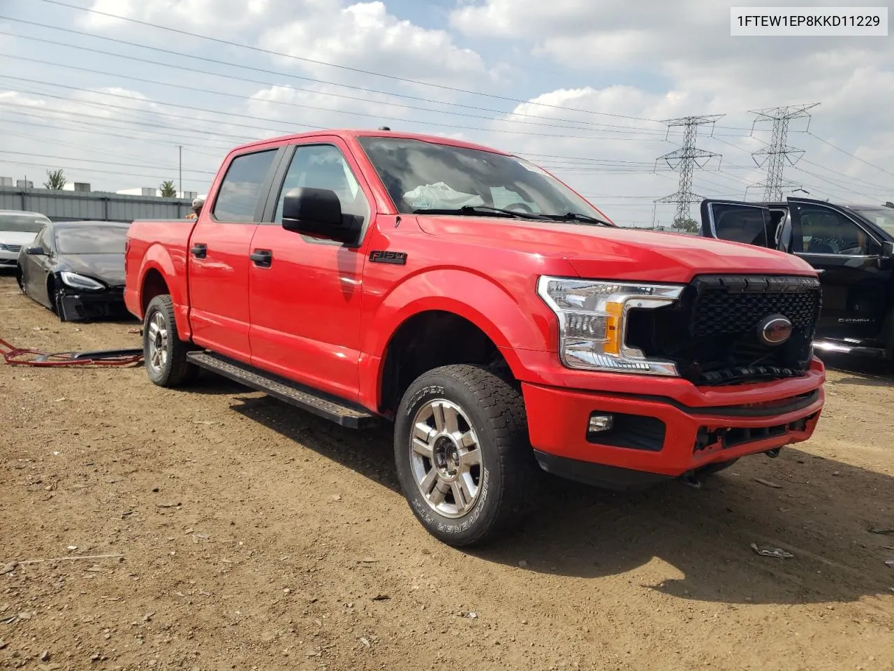 2019 Ford F150 Supercrew VIN: 1FTEW1EP8KKD11229 Lot: 68667814