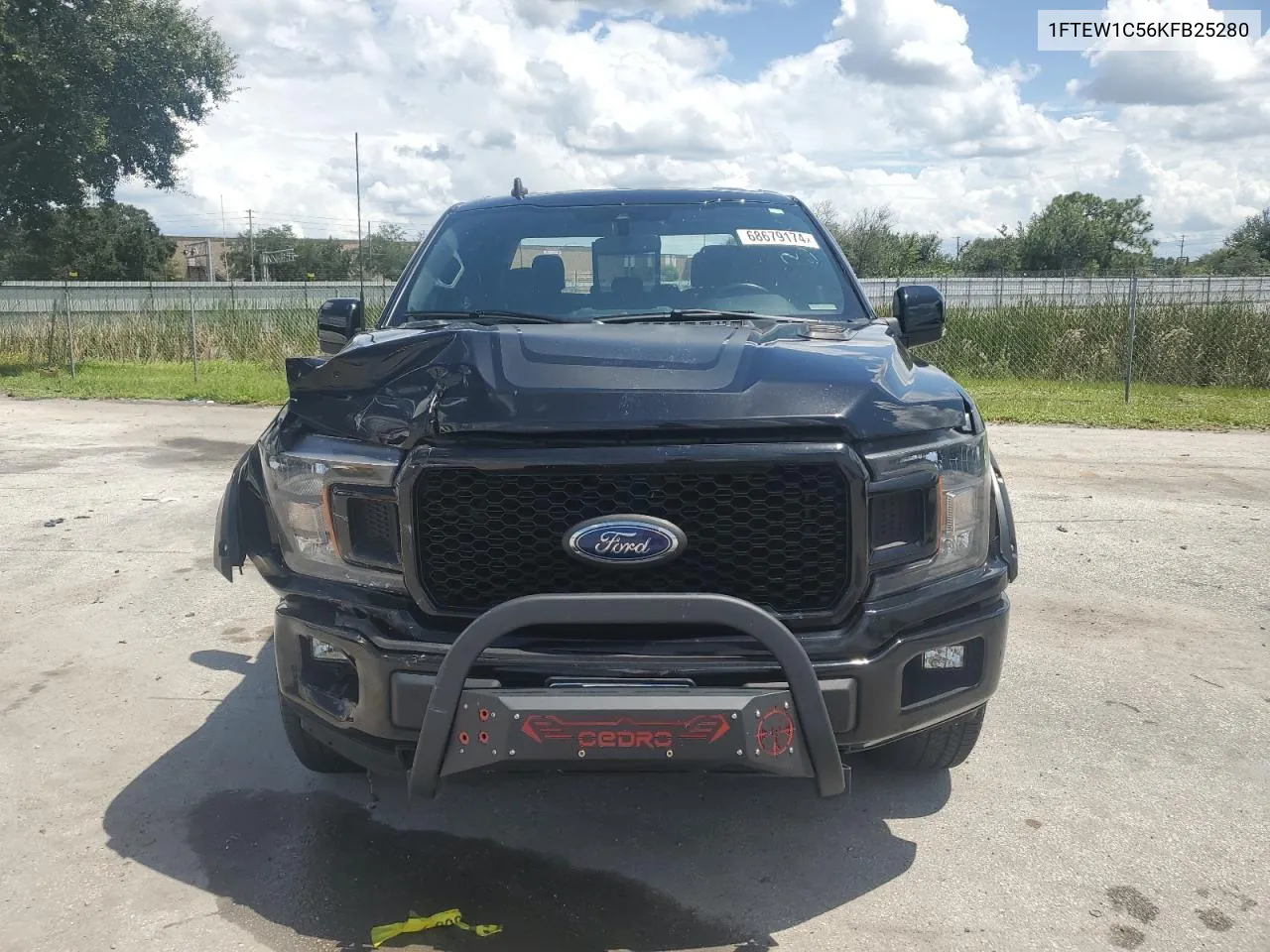 1FTEW1C56KFB25280 2019 Ford F150 Supercrew