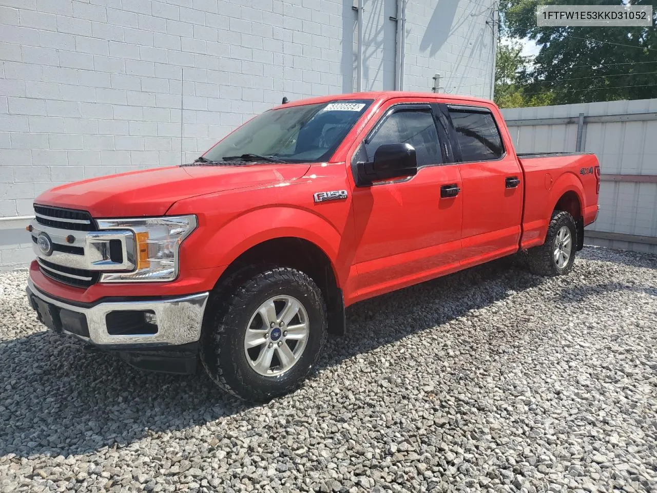 2019 Ford F150 Supercrew VIN: 1FTFW1E53KKD31052 Lot: 68806664