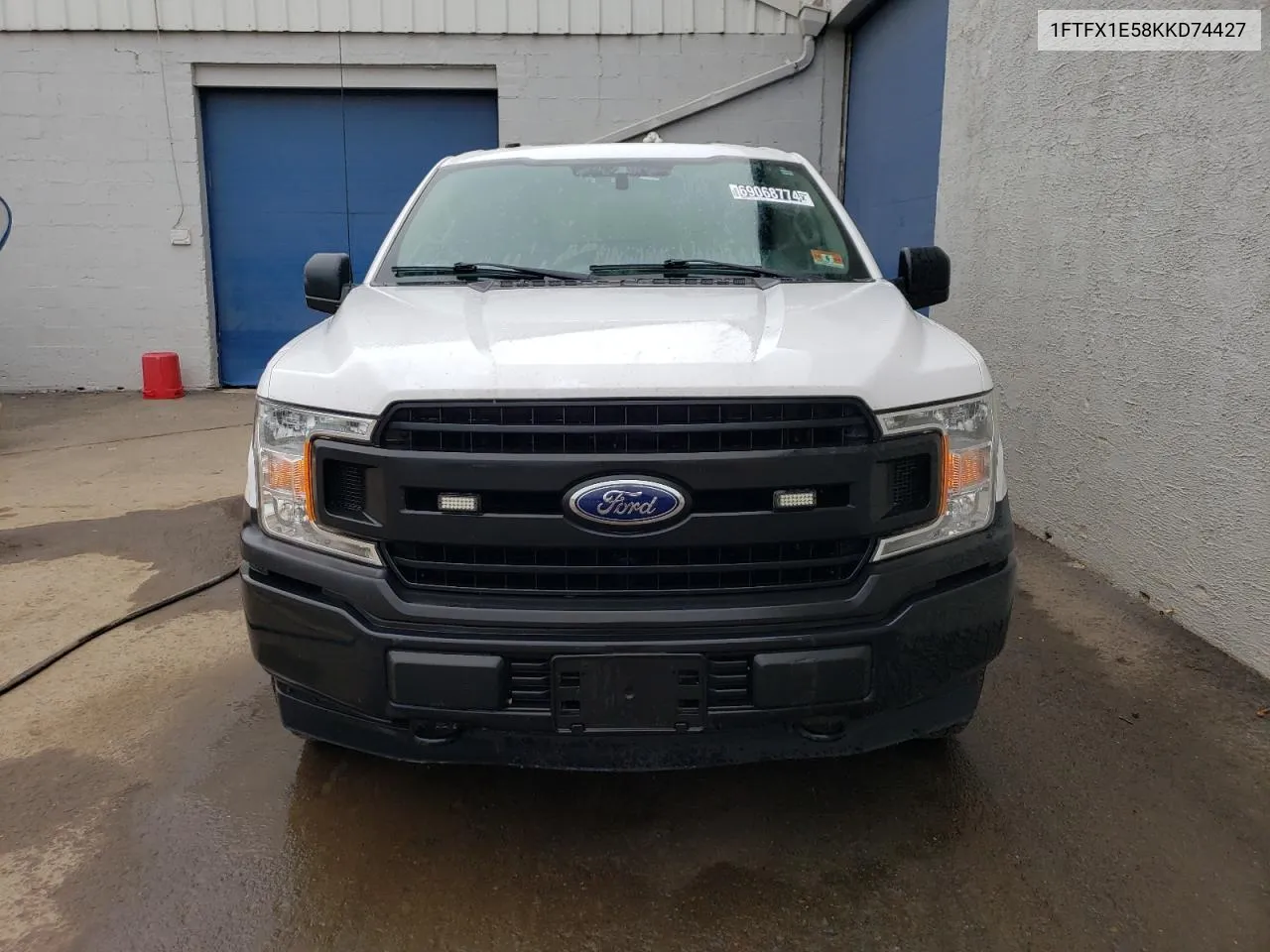 2019 Ford F150 Super Cab VIN: 1FTFX1E58KKD74427 Lot: 69068774