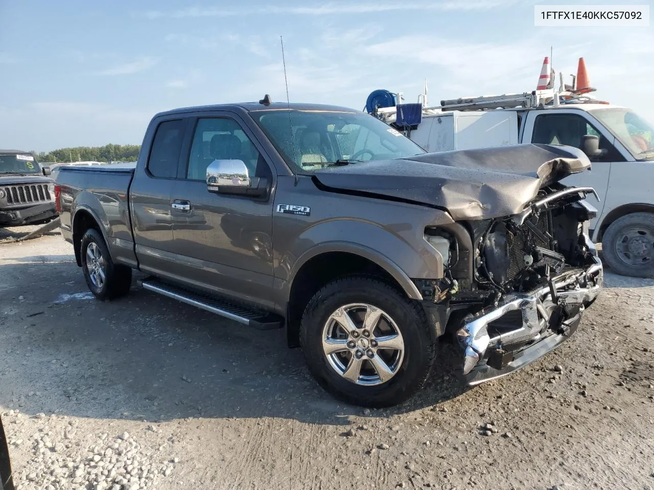 1FTFX1E40KKC57092 2019 Ford F150 Super Cab