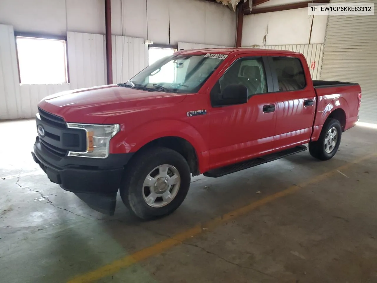 2019 Ford F150 Supercrew VIN: 1FTEW1CP6KKE83312 Lot: 69119044