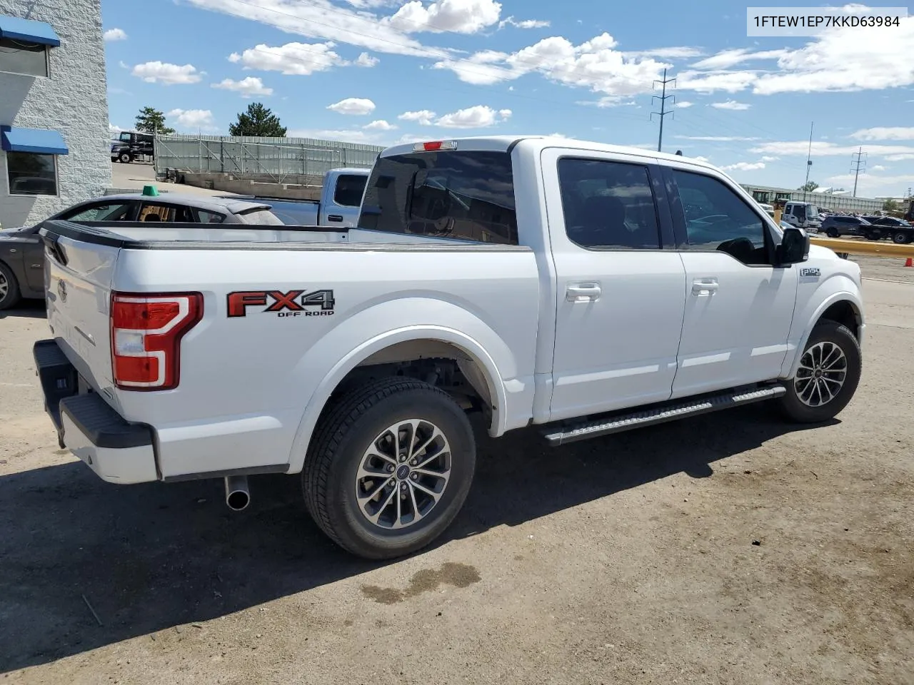 1FTEW1EP7KKD63984 2019 Ford F150 Supercrew