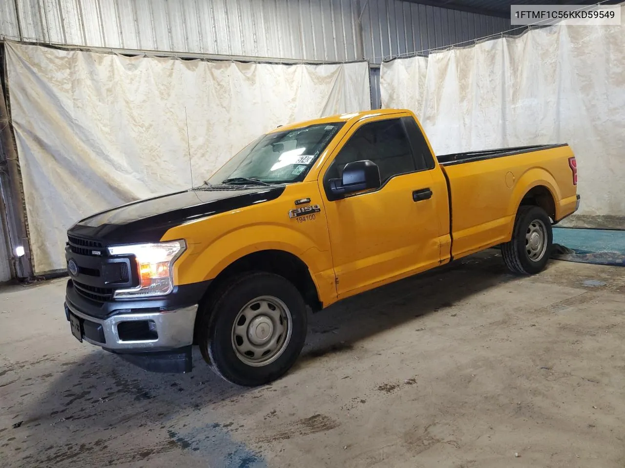 2019 Ford F150 VIN: 1FTMF1C56KKD59549 Lot: 69209574