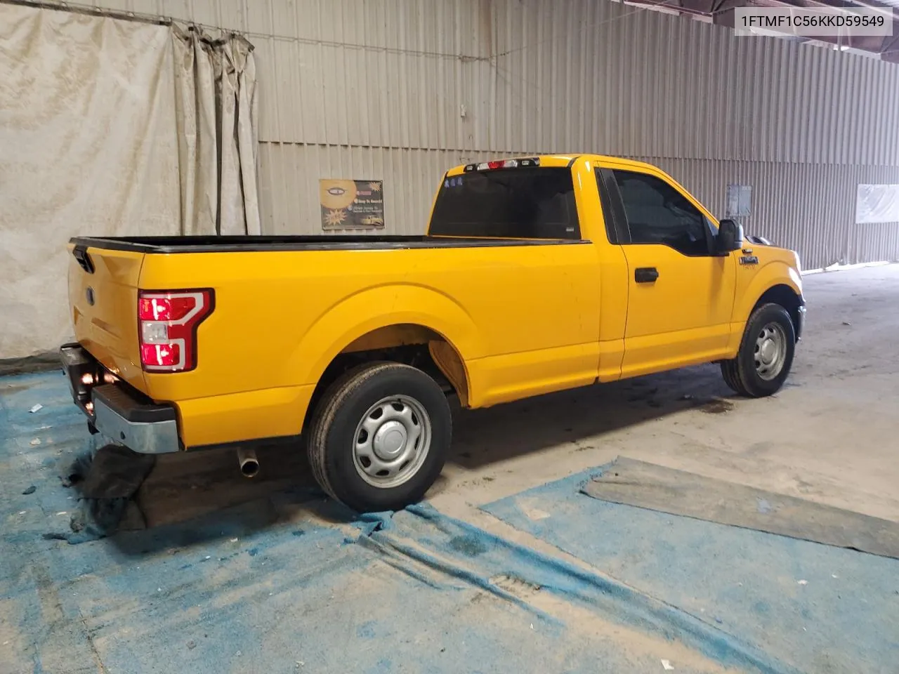 2019 Ford F150 VIN: 1FTMF1C56KKD59549 Lot: 69209574