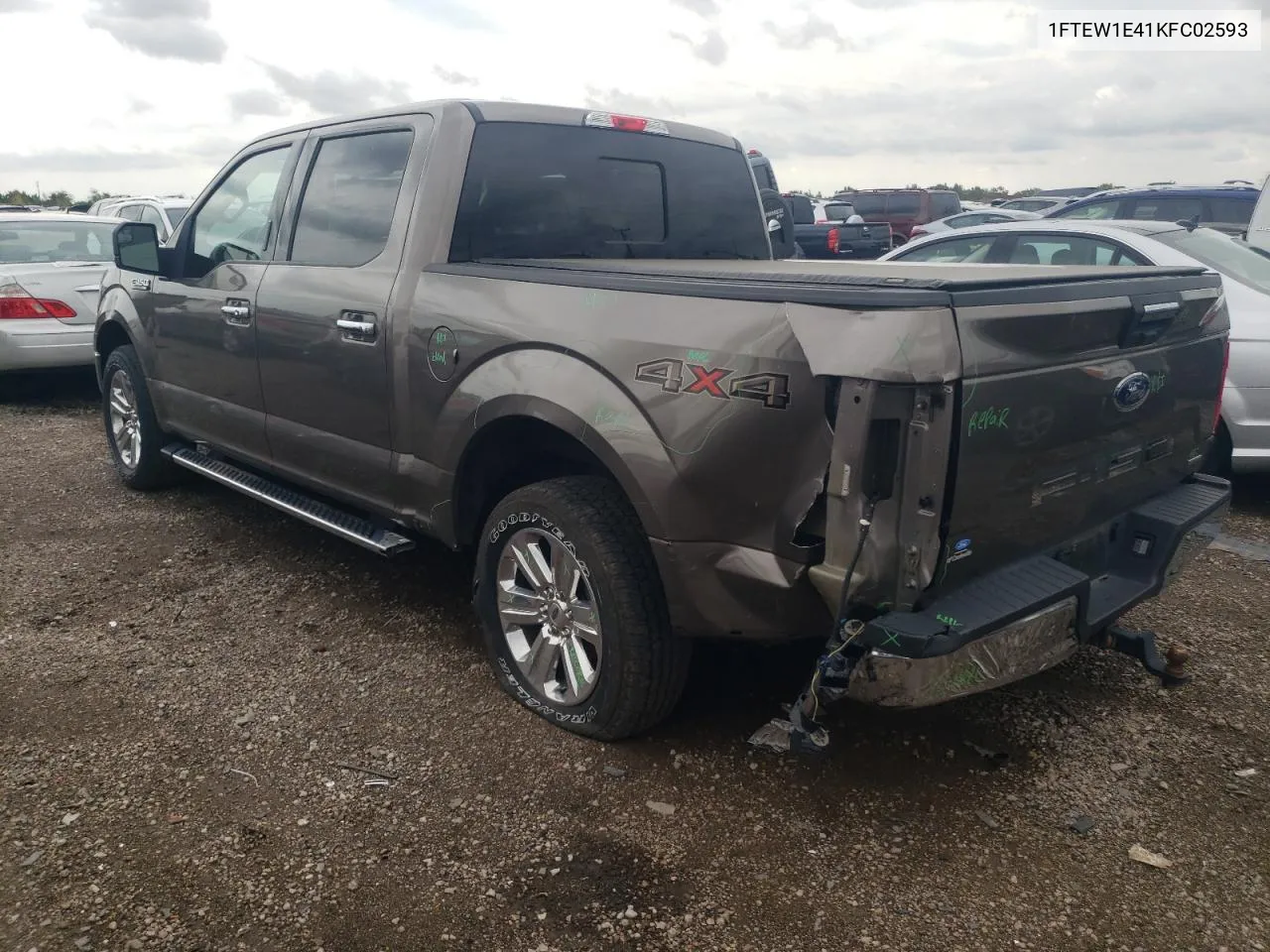 1FTEW1E41KFC02593 2019 Ford F150 Supercrew