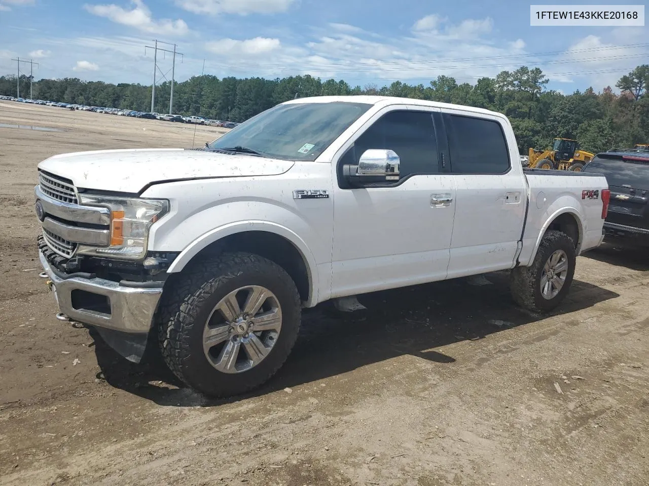 2019 Ford F150 Supercrew VIN: 1FTEW1E43KKE20168 Lot: 69261864