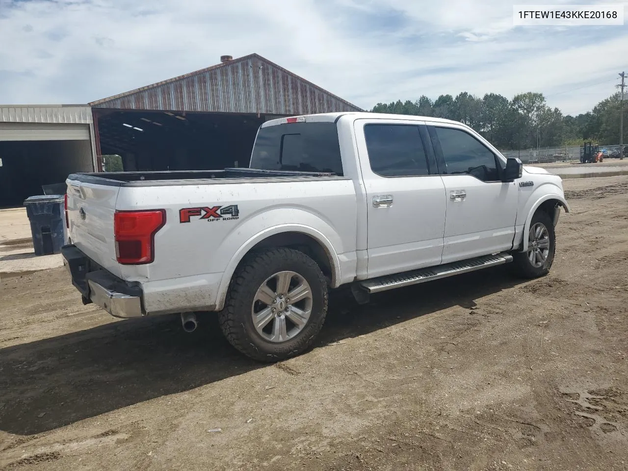 2019 Ford F150 Supercrew VIN: 1FTEW1E43KKE20168 Lot: 69261864