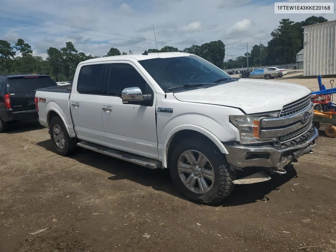 2019 Ford F150 Supercrew VIN: 1FTEW1E43KKE20168 Lot: 69261864