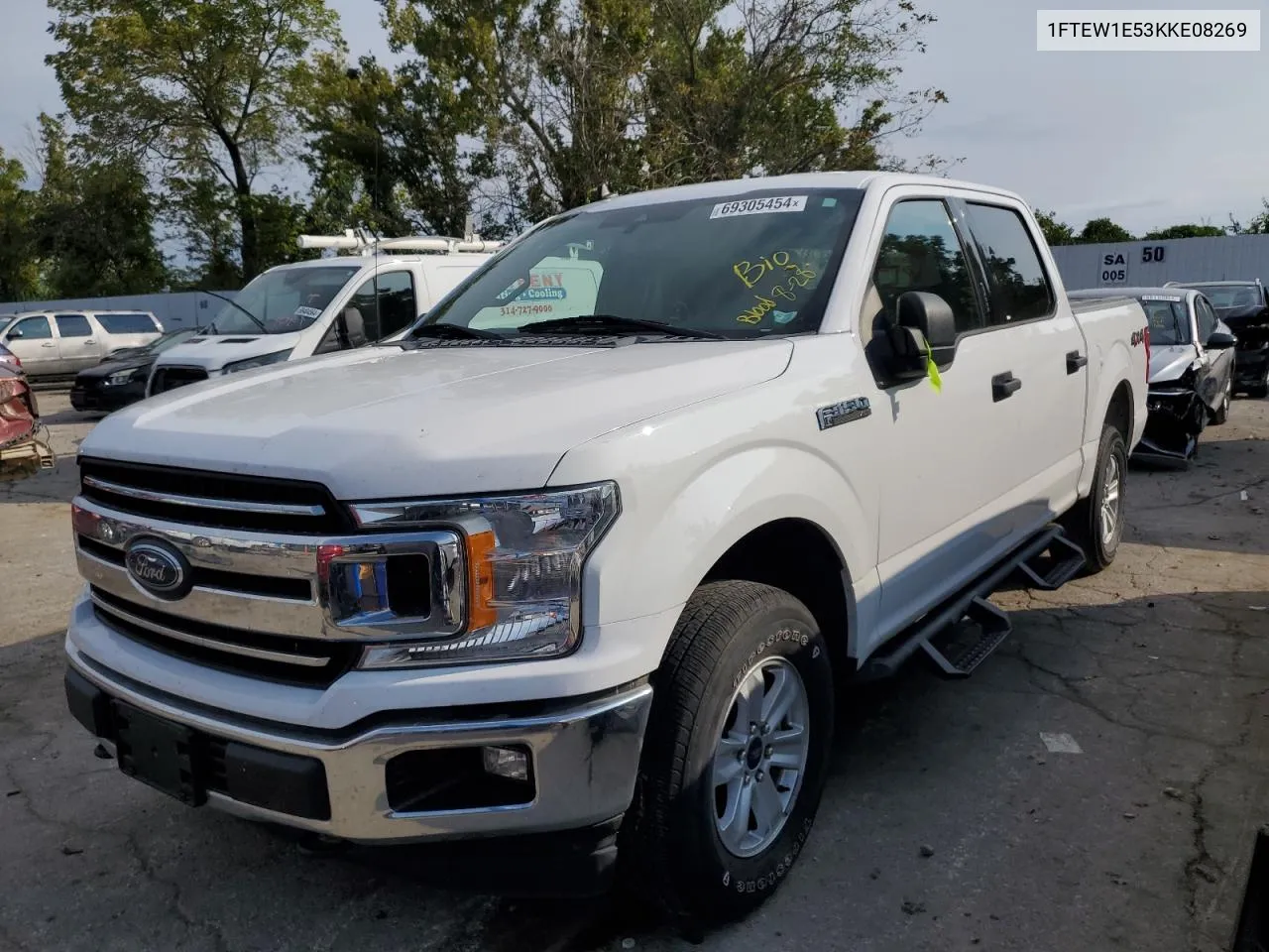 2019 Ford F150 Supercrew VIN: 1FTEW1E53KKE08269 Lot: 69305454