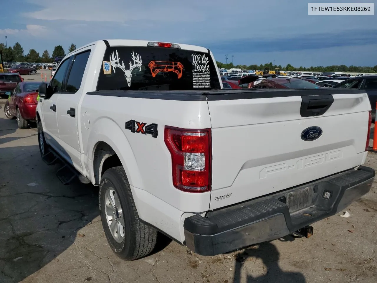 2019 Ford F150 Supercrew VIN: 1FTEW1E53KKE08269 Lot: 69305454