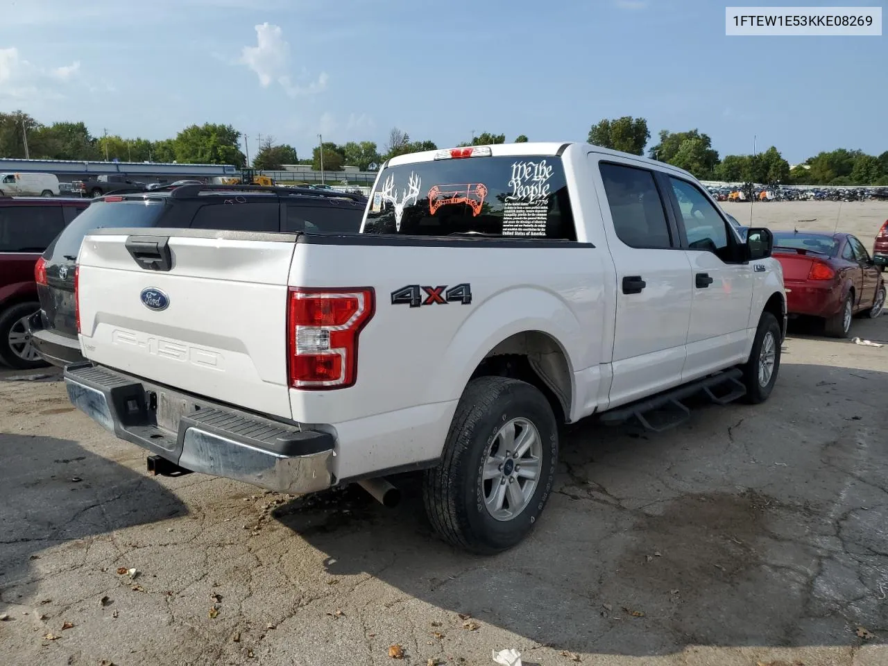 2019 Ford F150 Supercrew VIN: 1FTEW1E53KKE08269 Lot: 69305454