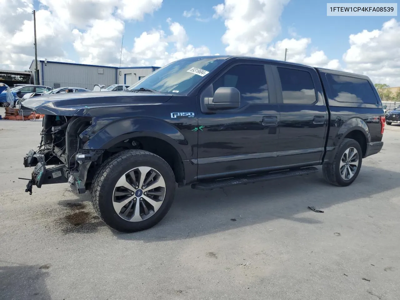 2019 Ford F150 Supercrew VIN: 1FTEW1CP4KFA08539 Lot: 69319684