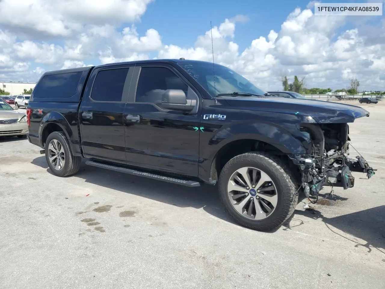 2019 Ford F150 Supercrew VIN: 1FTEW1CP4KFA08539 Lot: 69319684