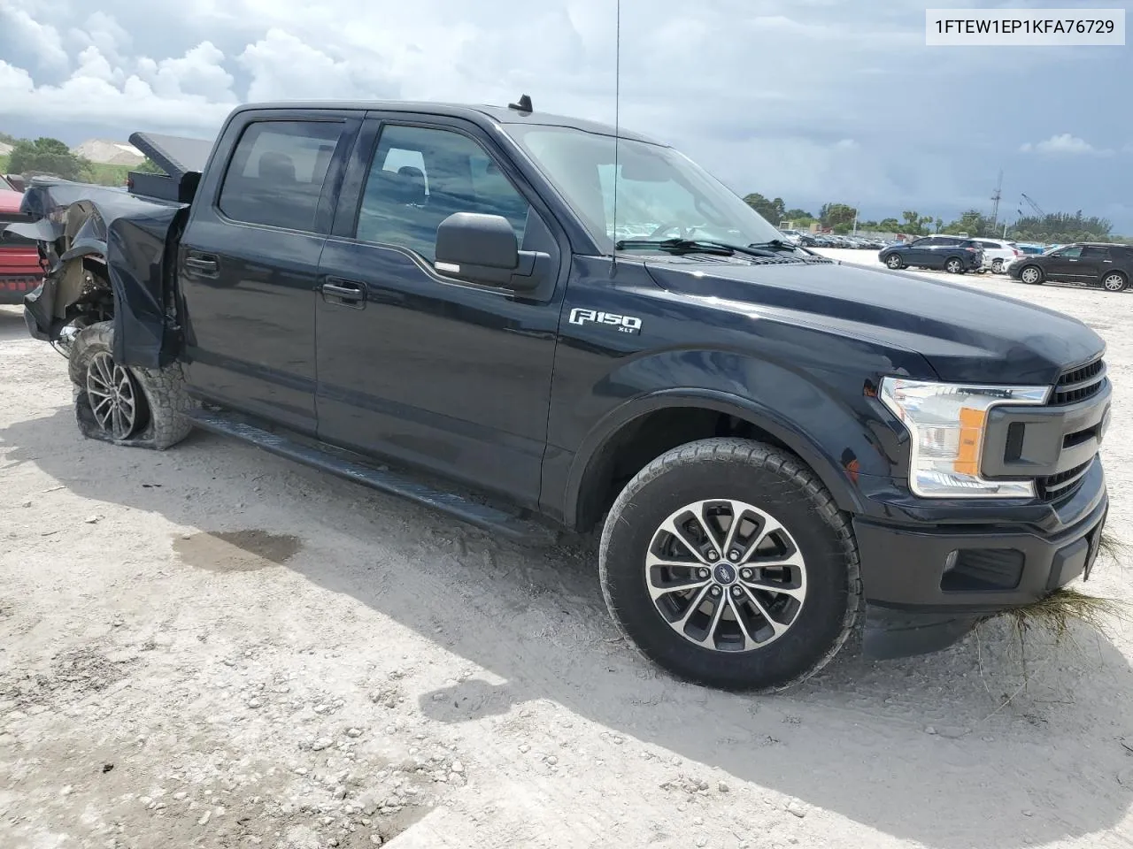 1FTEW1EP1KFA76729 2019 Ford F150 Supercrew