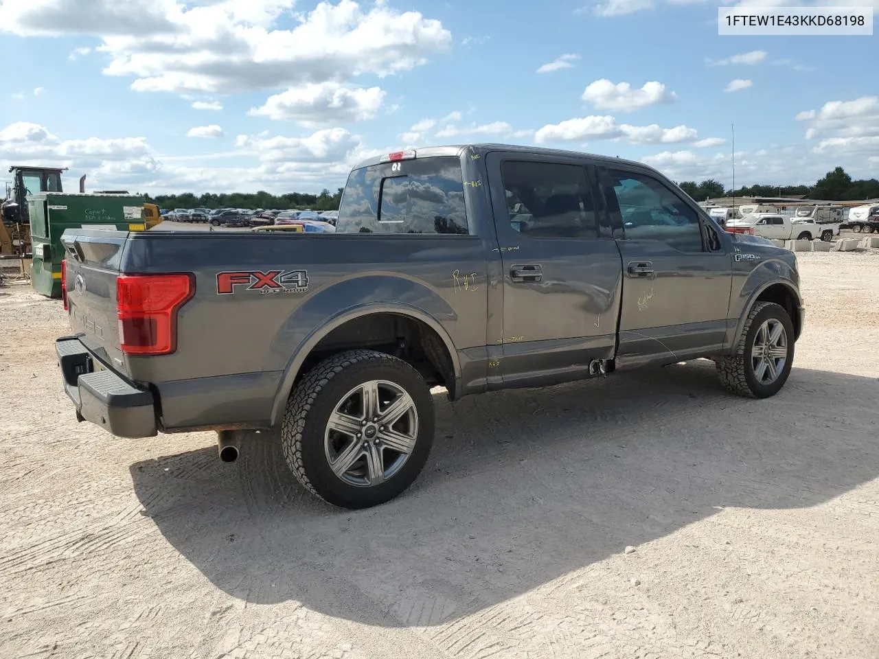 1FTEW1E43KKD68198 2019 Ford F150 Supercrew