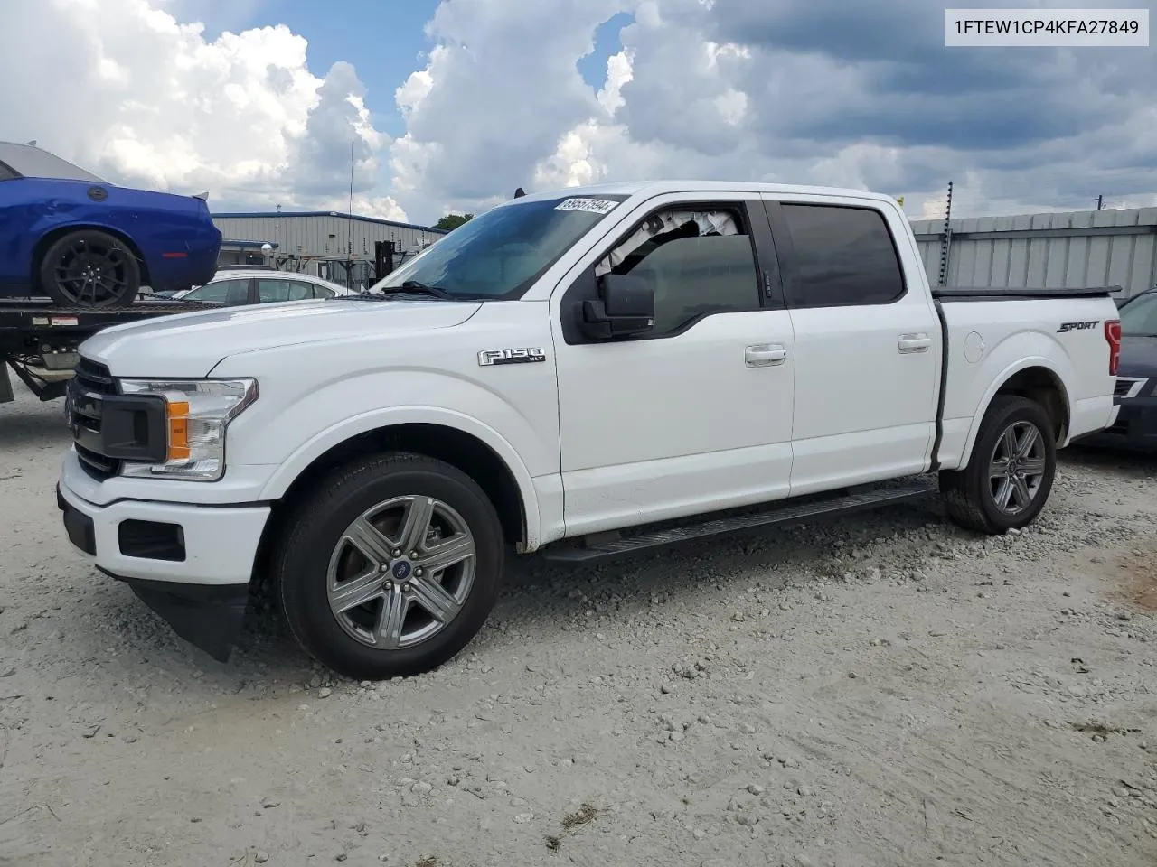 2019 Ford F150 Supercrew VIN: 1FTEW1CP4KFA27849 Lot: 69557594