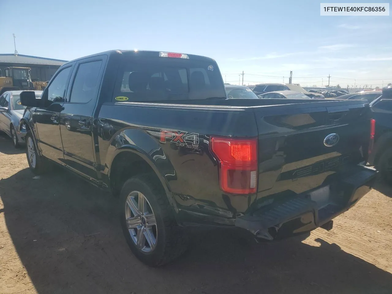 2019 Ford F150 Supercrew VIN: 1FTEW1E40KFC86356 Lot: 69589564