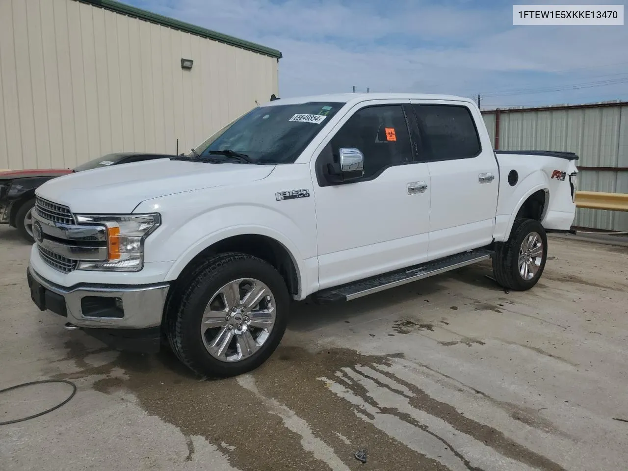 2019 Ford F150 Supercrew VIN: 1FTEW1E5XKKE13470 Lot: 69649854