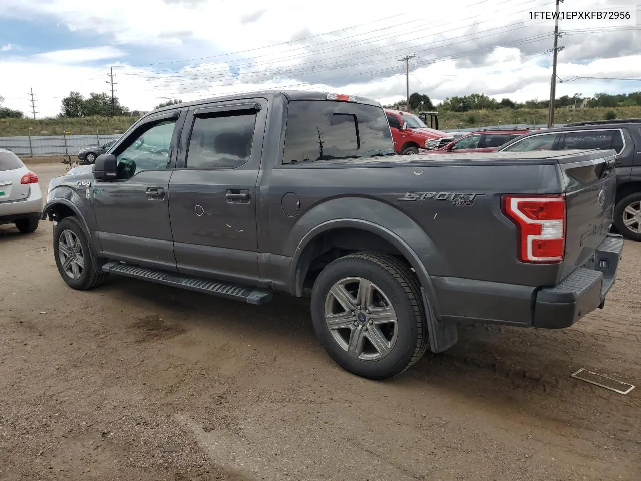 1FTEW1EPXKFB72956 2019 Ford F150 Supercrew