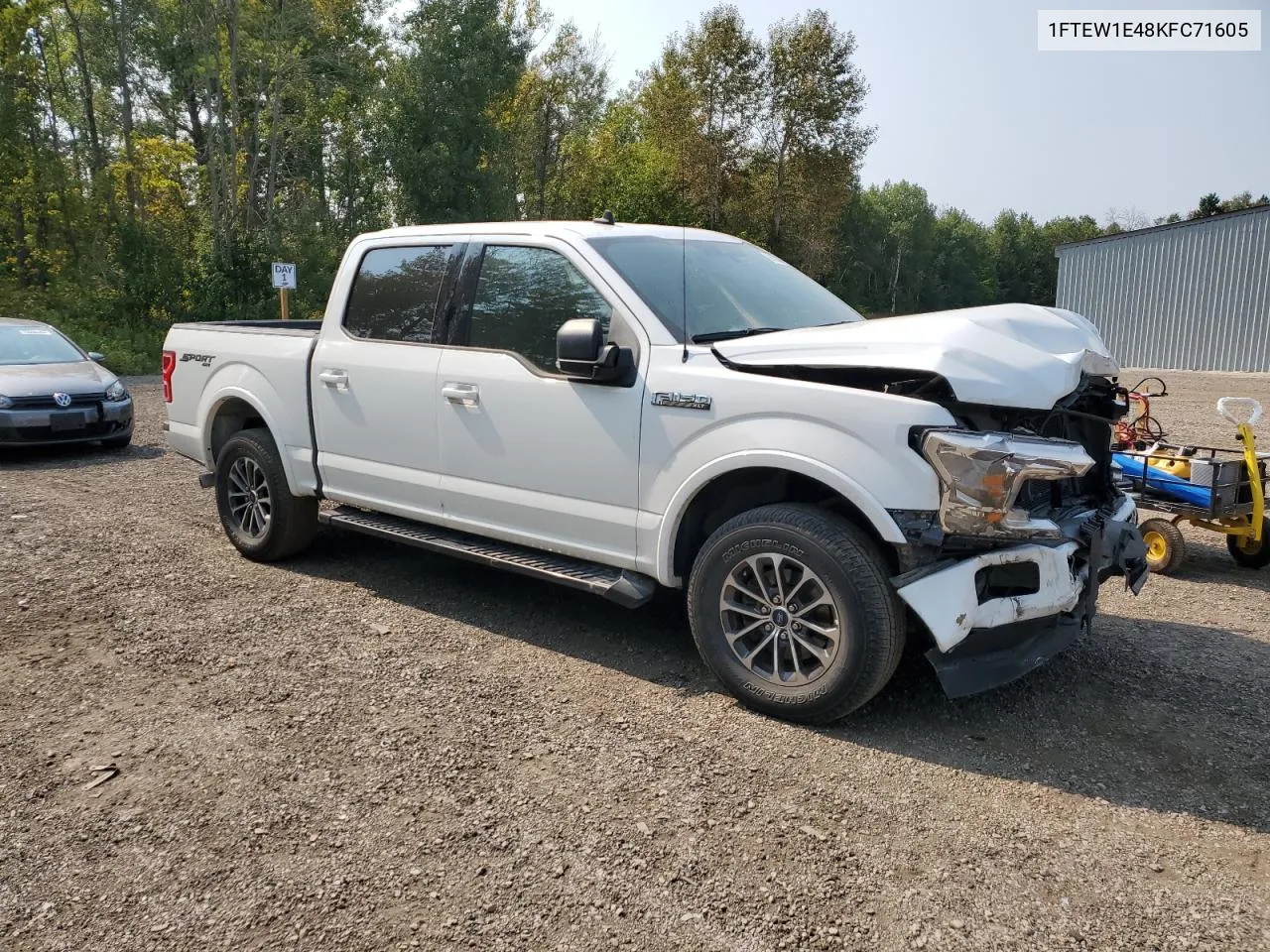 2019 Ford F150 Supercrew VIN: 1FTEW1E48KFC71605 Lot: 69833864