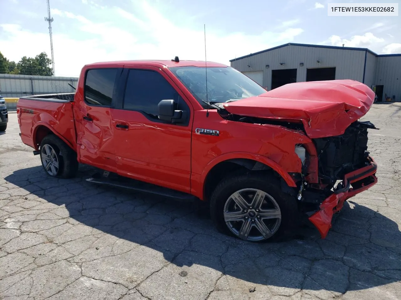 2019 Ford F150 Supercrew VIN: 1FTEW1E53KKE02682 Lot: 69842064