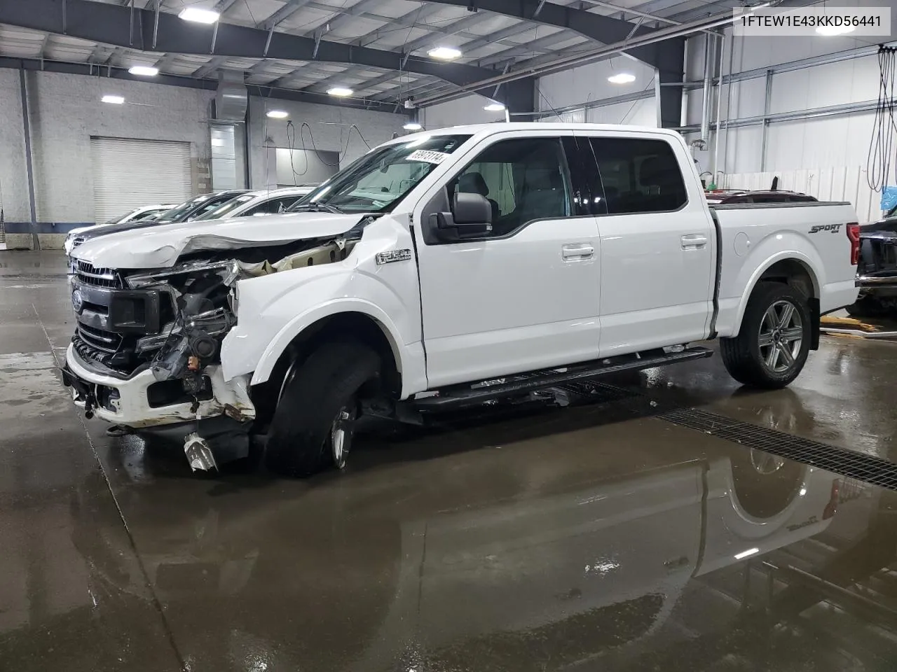 1FTEW1E43KKD56441 2019 Ford F150 Supercrew