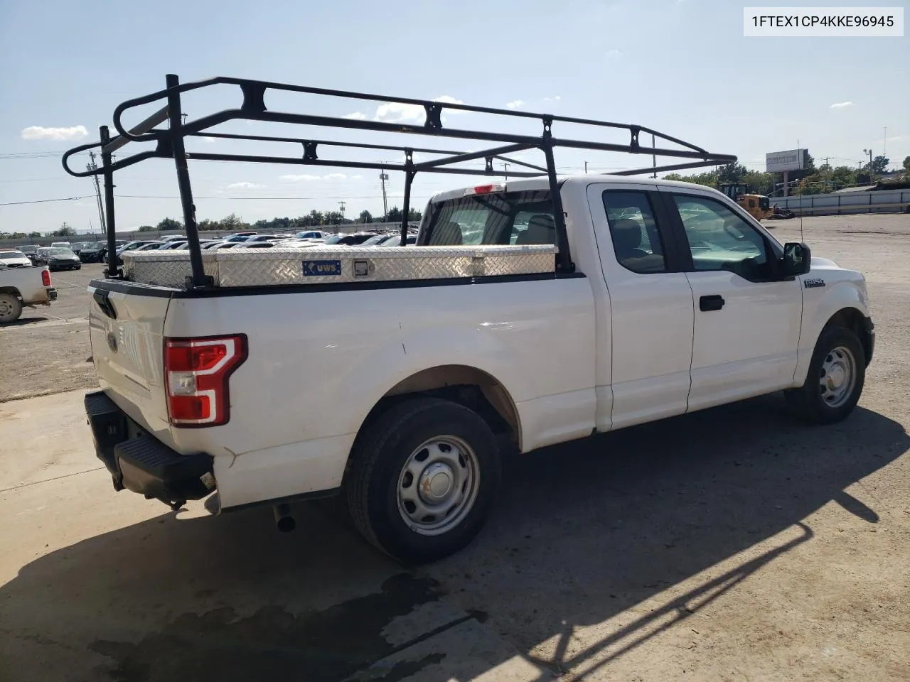 1FTEX1CP4KKE96945 2019 Ford F150 Super Cab