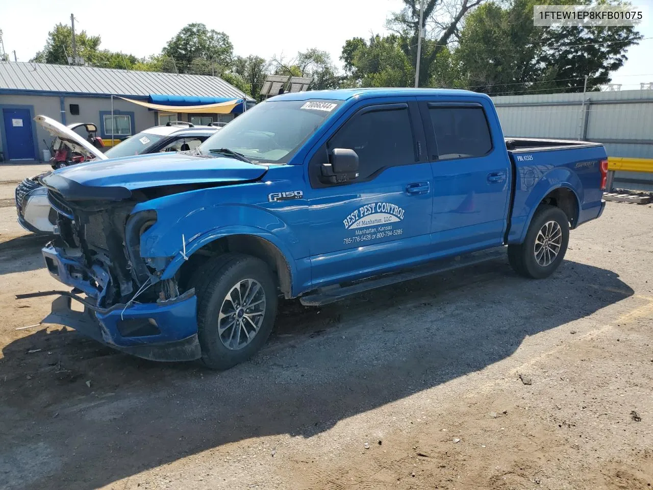 1FTEW1EP8KFB01075 2019 Ford F150 Supercrew