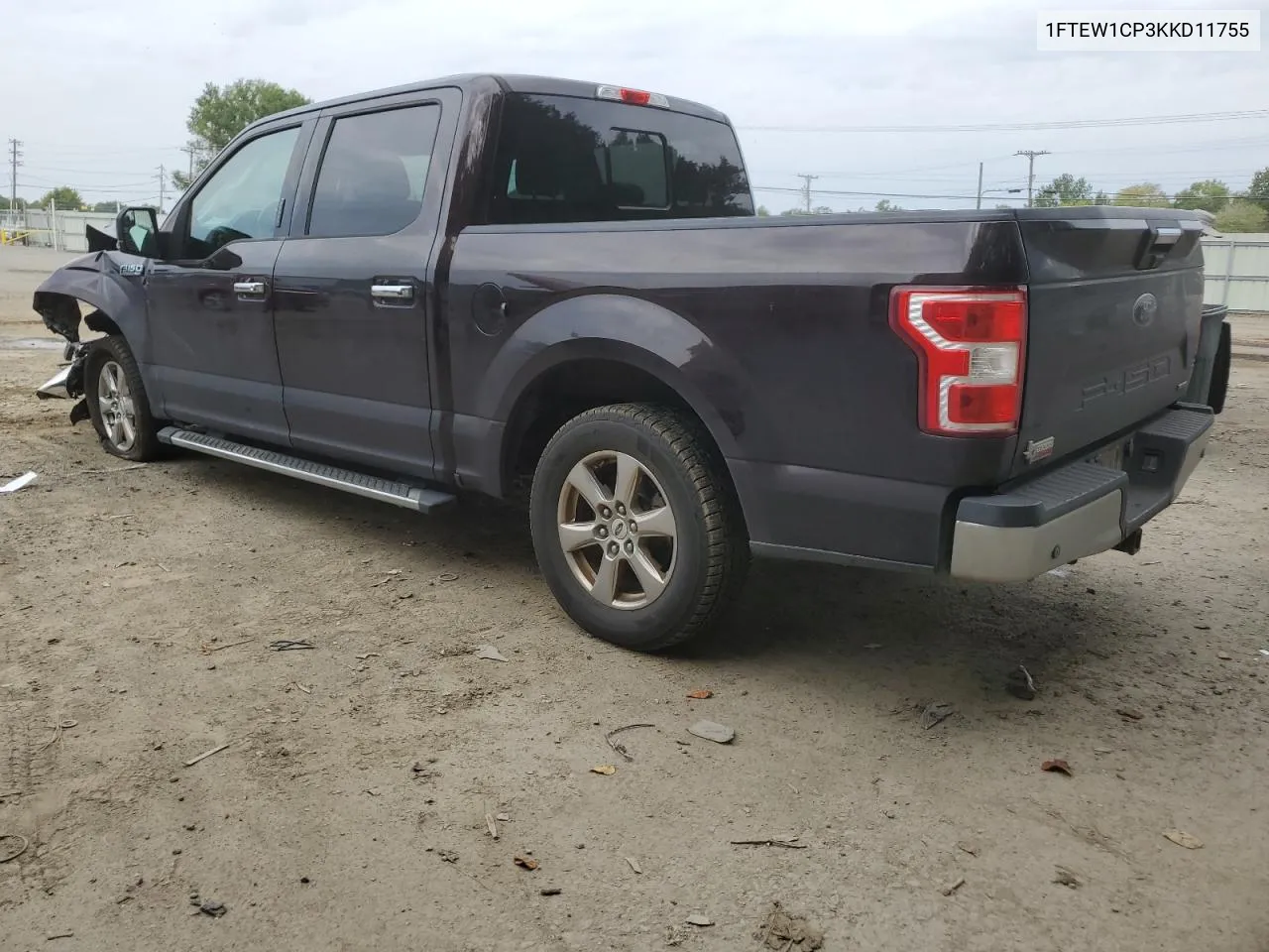 2019 Ford F150 Supercrew VIN: 1FTEW1CP3KKD11755 Lot: 70143964