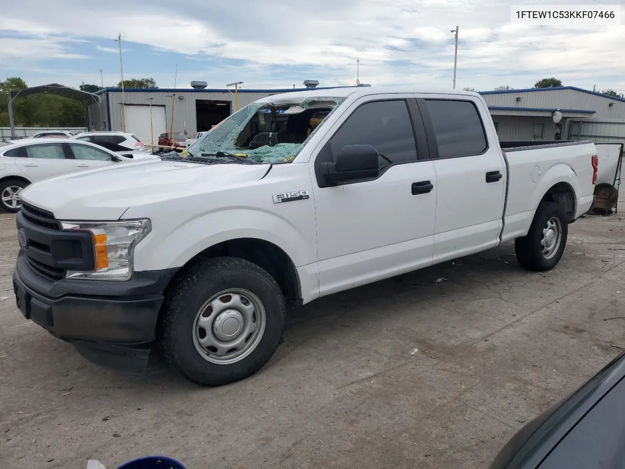 2019 Ford F150 Supercrew VIN: 1FTEW1C53KKF07466 Lot: 70259404