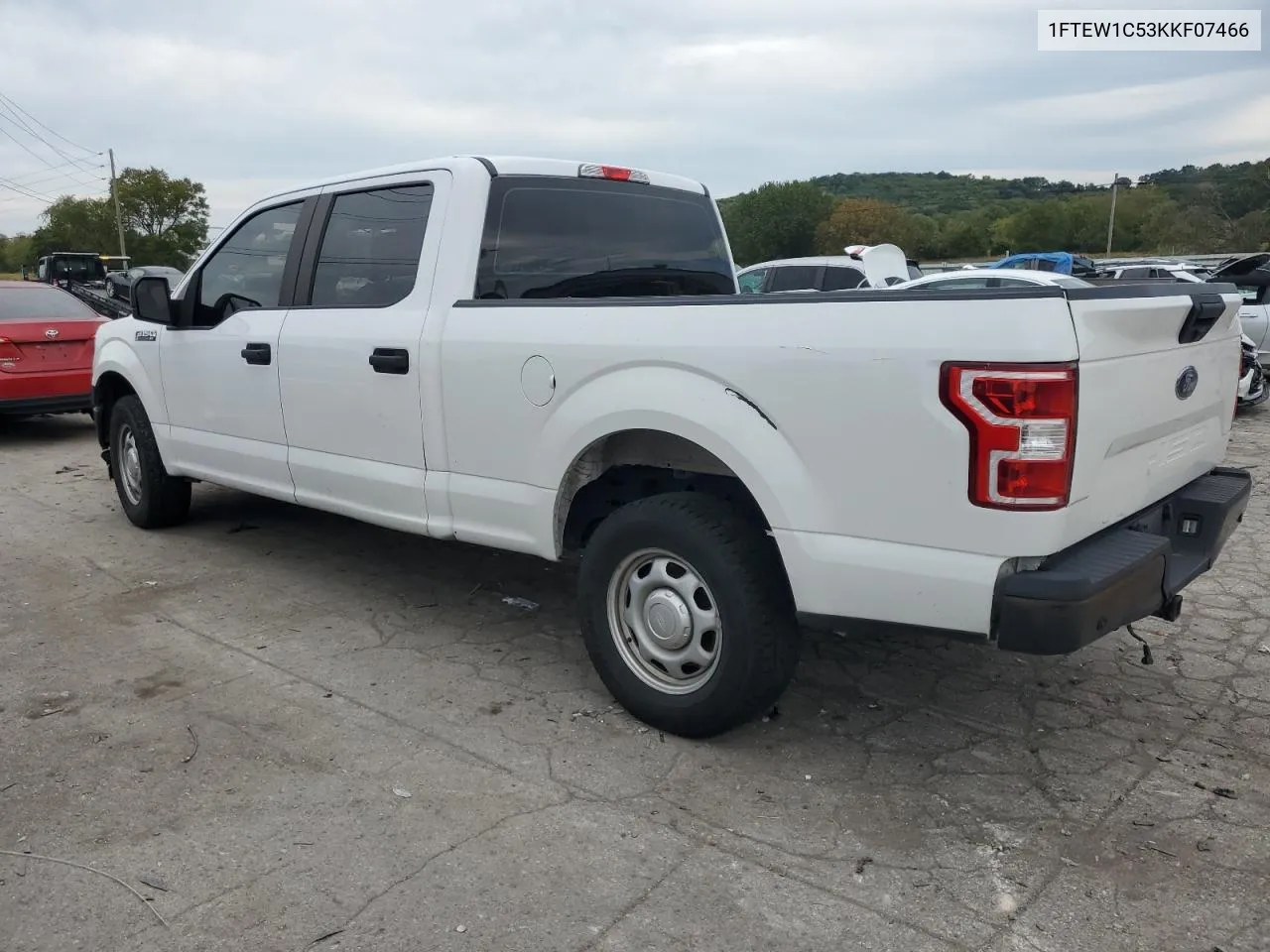 2019 Ford F150 Supercrew VIN: 1FTEW1C53KKF07466 Lot: 70259404