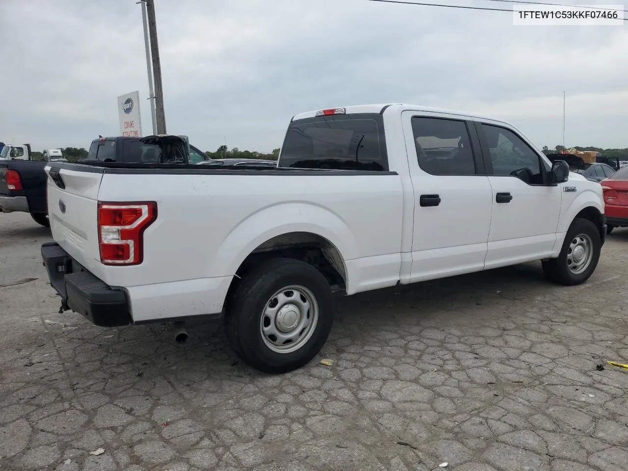 2019 Ford F150 Supercrew VIN: 1FTEW1C53KKF07466 Lot: 70259404