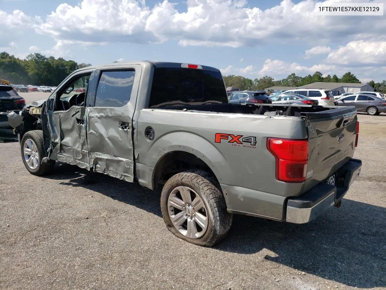 2019 Ford F150 Supercrew VIN: 1FTEW1E57KKE12129 Lot: 70335044